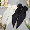 CRASPIRE Cloth Big Bowknot Hair Barrettes AJEW-CP0008-41B-02-4