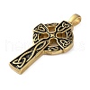 304 Stainless Steel Enamel Pendants STAS-G346-45G-2
