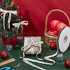 20M Cotton Merry Christmas Printed Ribbons SRIB-WH0011-237-5
