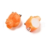 Cute Opaque Resin Pendants RESI-S020-02P-2