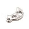 Non-Tarnish 304 Stainless Steel Pendants STAS-F282-15P-2