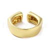 Rack Plating Brass Cuff Rings RJEW-D025-04G-2