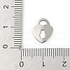 Non-Tarnish 201 Stainless Steel Charms STAS-C108-50P-3