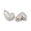 304 Stainless Steel Charms STAS-P356-23P-2