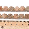 Natural Sunstone Beads Strands G-G271-A01-01-5