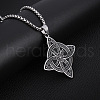 Viking Triskelion Knot Stainless Steel Pendant Necklaces for Men FS-WG900AF-01-2