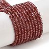 Natural Garnet Beads Strands G-B088-C11-02-1