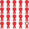 Award Ribbon Shape Tinplate Badge Pins JEWB-WH0035-01B-1