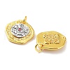 Brass Pendants KK-Q800-28G-2