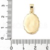 Brass Pendants ZIRC-I356-11G-02-3