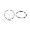 Non-Tarnish 304 Stainless Steel Linking Ring X-STAS-S079-12C-A-2