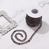 Aluminium Twisted Curb Chains CHA-YW0001-02-4