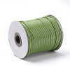 Braided Korean Waxed Polyester Cords YC-T002-0.8mm-124-2