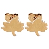 PVD Vacuum Plating 304 Stainless Steel Stud Earrings for Women EJEW-A048-42A-G-1