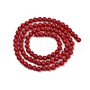 Shell Pearl Beads Strands BSHE-K015-4mm-01-2