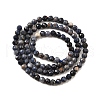 Natural Sapphire Beads Strands G-G259-D06-4mm-3