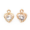 Rack Plating Eco-Friendly Iron Charms IFIN-Q133-009-NR-1