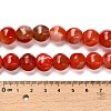 Dyed Natural Agate Beads Strands G-G203-03-5