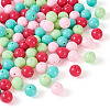 Opaque Acrylic Beads OACR-TAC0014-06F-11