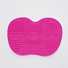 Silicone Makeup Cleaning Brush Mat AJEW-WH0168-48A-1