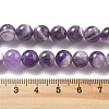 Natural Amethyst Beads Strands X-G-M445-8MM-01E-4