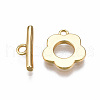 Brass Toggle Clasps KK-T063-95G-NF-2