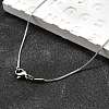 Tarnish Resistant 304 Stainless Steel Snake Chain Necklaces STAS-M174-019P-1