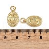 Brass Micro Pave Cubic Zirconia Pendants KK-A257-03G-3