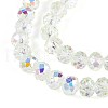 Transparent Glass Beads Strands EGLA-N016-4mm-06-3