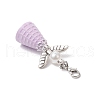 Angel Acrylic Pendant Decorations HJEW-JM03162-05-5
