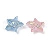 UV Plating Transparent Acrylic Beads MACR-L007-16-2