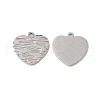 Non-Tarnish 201 Stainless Steel Charms STAS-J401-VC729-1