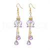 Brass Dangle Earrings EJEW-JE05181-2