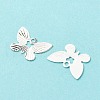 Brass Charms KK-F831-024S-RS-4