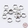 925 Sterling Silver Bead Frames STER-F036-12S-8.5x7.5-3