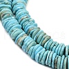 Dyed Natural Magnesite Beads Strands G-V003-01-4