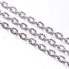 Nickel Free Iron Textured Cable Chains CHT104Y-N-1