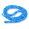 Dyed Natural Malaysia Jade Rondelle Beads Strands X-G-E316-2x4mm-58-4