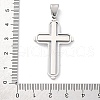 304 Stainless Steel Pendants STAS-L286-11P-3