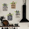 Wooden Pendant Decoration HJEW-WH0074-002-7