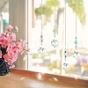 Glass Round Hanging Ornaments PW-WG403AA-01-2