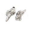 Non-Tarnish 304 Stainless Steel Pendants STAS-L080-011P-2