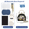 DIY Ethnic Style Flower Pattern Embroidery Crossbody Bags Kits DIY-WH0292-87C-2