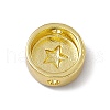 Brass Enamel Beads KK-F814-03G-03-3