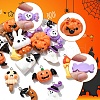 20Pcs 10 Styles Halloween Theme Opaque Resin Pendants RESI-YW0001-86-3