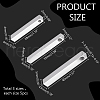   15Pcs 3 Styles 304 Stainless Steel Polished Pendant FIND-PH0020-86-2
