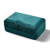 Rectangle Iron Covered with Velvet Jewelry Set Storage Boxes CON-K002-05C-1