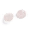 Natural Rose Quartz Cabochons G-F680-G07-3