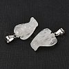 Natural Quartz Crystal Pendants G-B127-10P-17-3