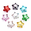 UV Plating Acrylic Beads X-PACR-C005-09-1